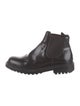 Prada Leather Chelsea Boots