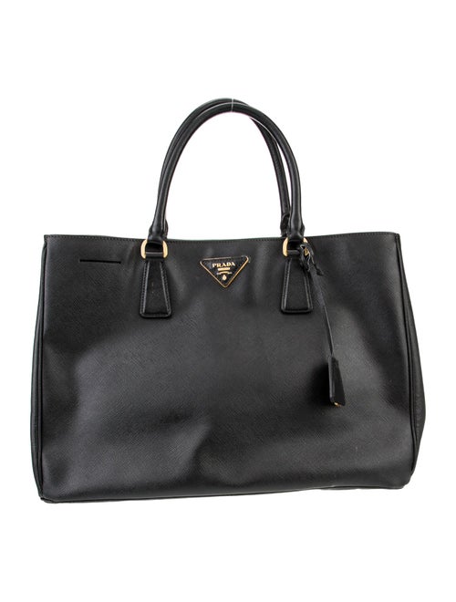 Prada Saffiano Lux Leather Top Handle Bag Large