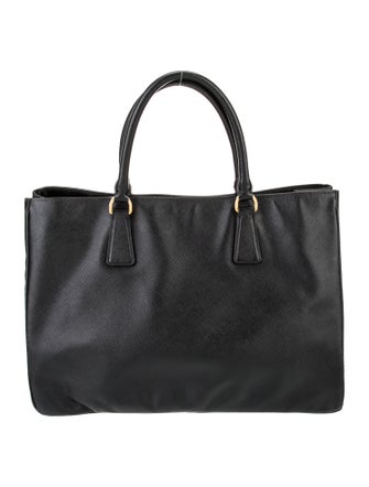 Prada Saffiano Lux Leather Top Handle Bag Large