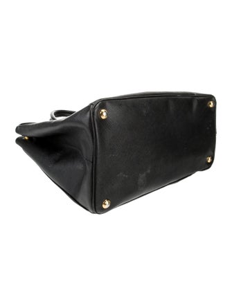 Prada Saffiano Lux Leather Top Handle Bag Large