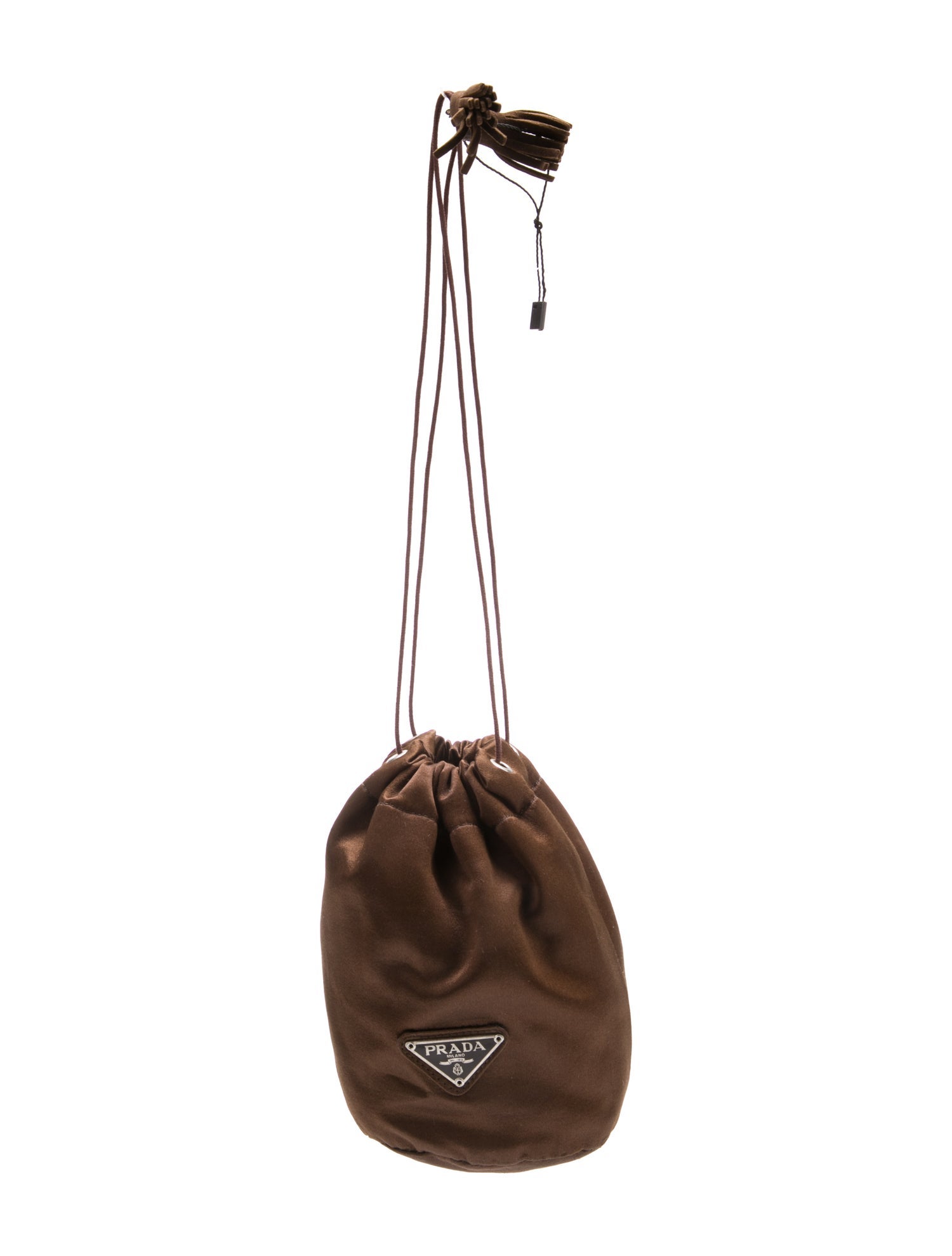 Prada Raso Drawstring Cosmetic Pouch