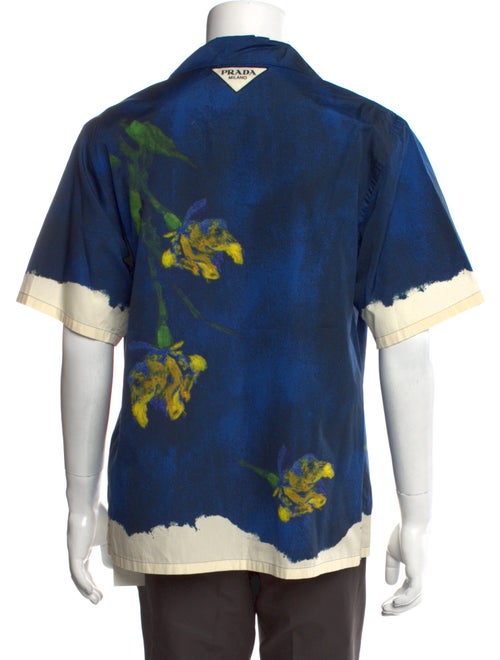 Prada 2023 Enameled Metal Triangle Shirt