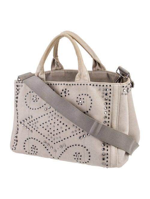 Prada Canvas Grommet Canapa