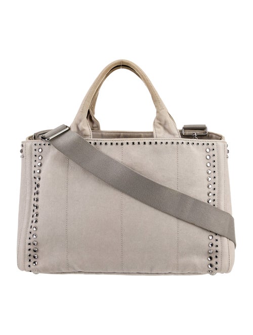 Prada Canvas Grommet Canapa