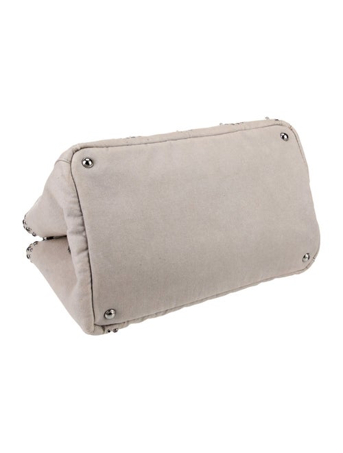 Prada Canvas Grommet Canapa