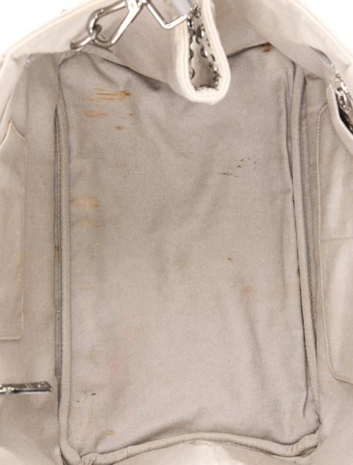 Prada Canvas Grommet Canapa