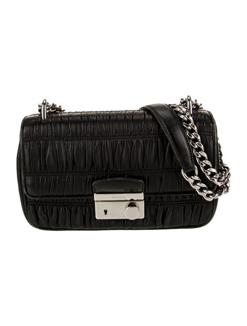 Prada Nappa Gaufre Leather Pattina