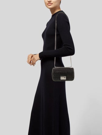 Prada Nappa Gaufre Leather Pattina