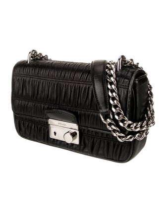 Prada Nappa Gaufre Leather Pattina
