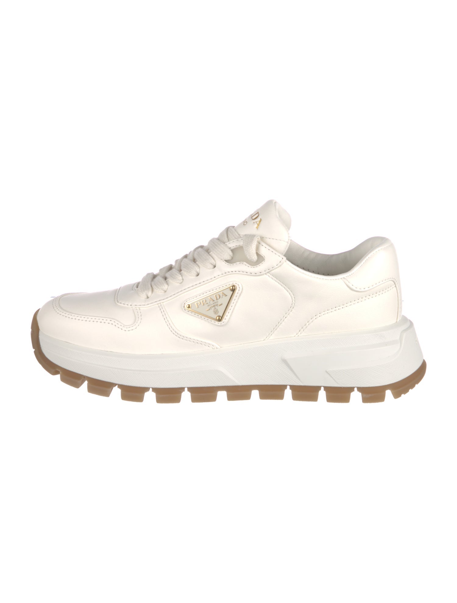 Prada Leather Sneakers