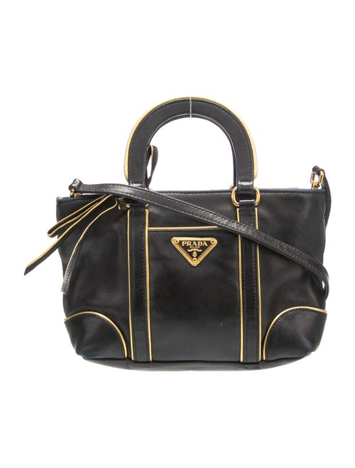 Prada Saffiano Leather Top Handle Bag