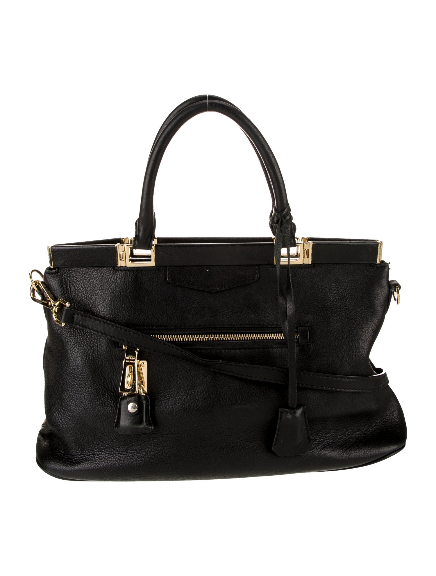 Prada Vitello Daino Leather