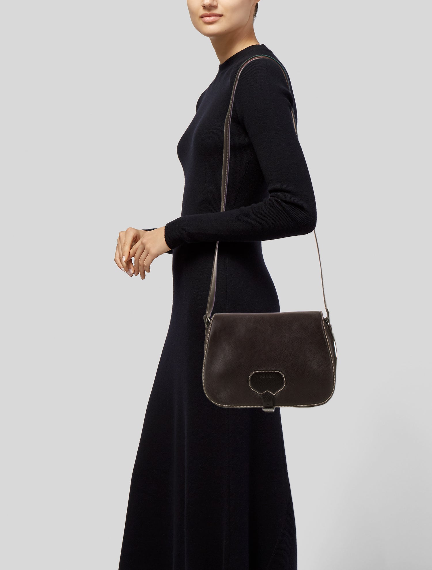 Prada Leather Crossbody Bag