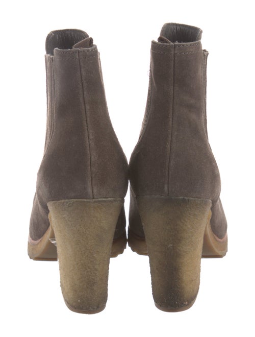 Prada Suede Chelsea Boots