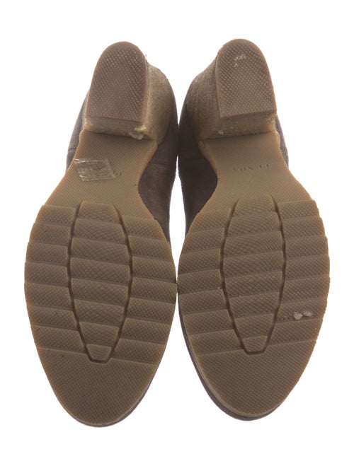 Prada Suede Chelsea Boots