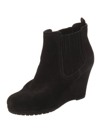 Prada Sport Suede Chelsea Boots