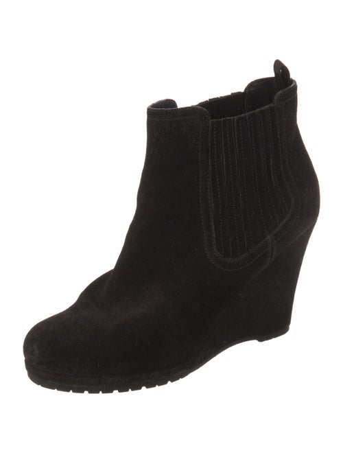 Prada Sport Suede Chelsea Boots