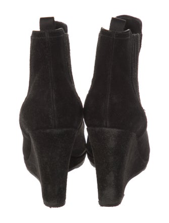 Prada Sport Suede Chelsea Boots