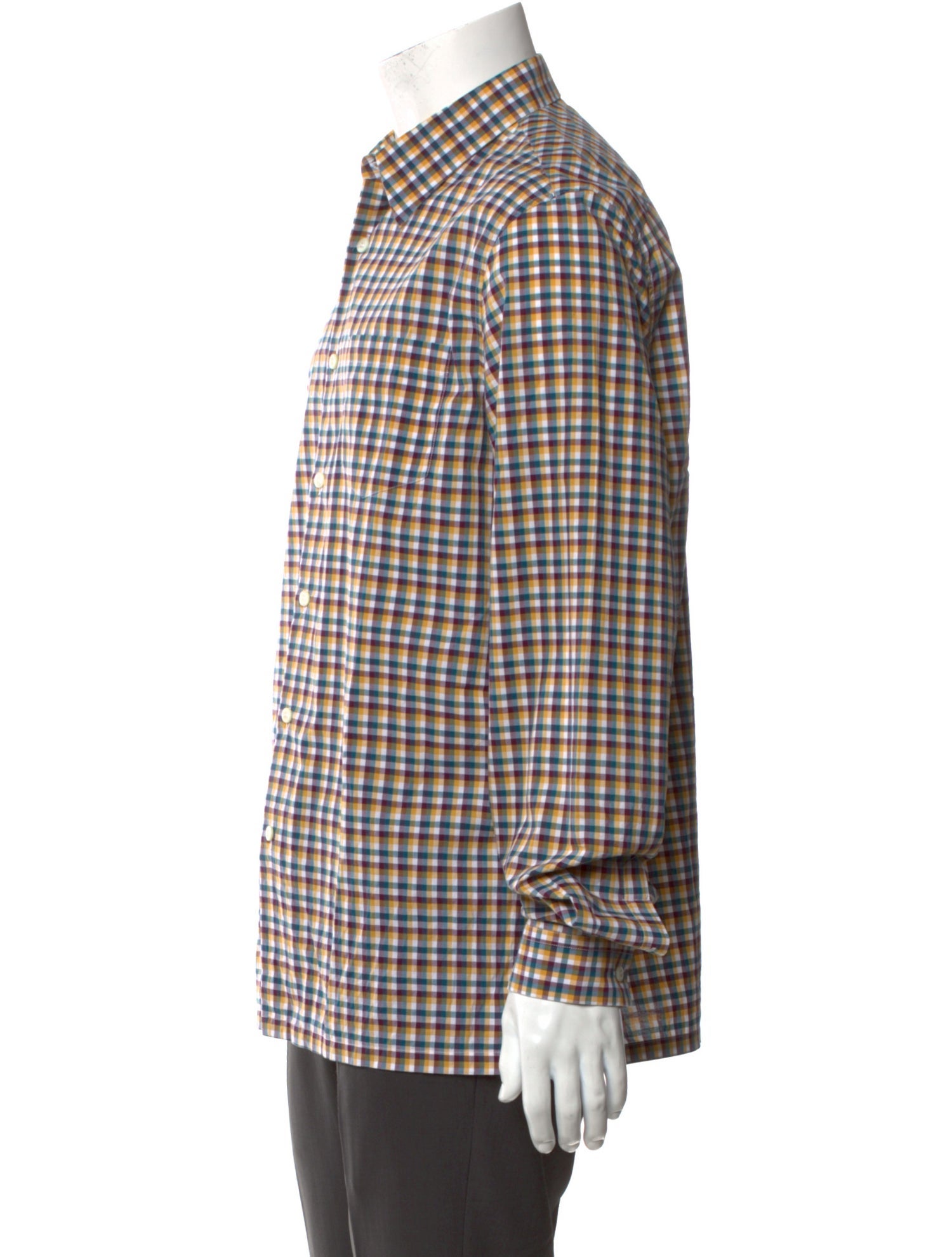 Prada 2018 Plaid Print Shirt