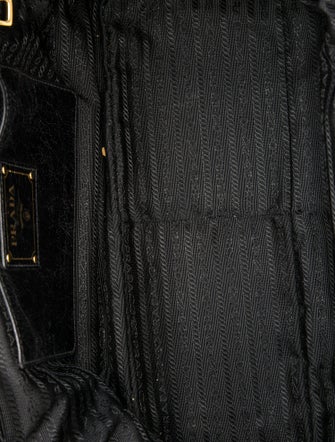 Prada Vitello Shine Leather Bauletto