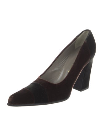 Prada Velvet Pumps
