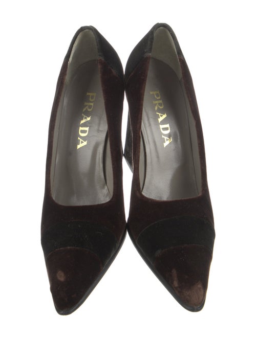 Prada Velvet Pumps