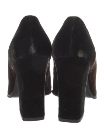 Prada Velvet Pumps