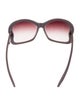 Prada Oversize Gradient Sunglasses
