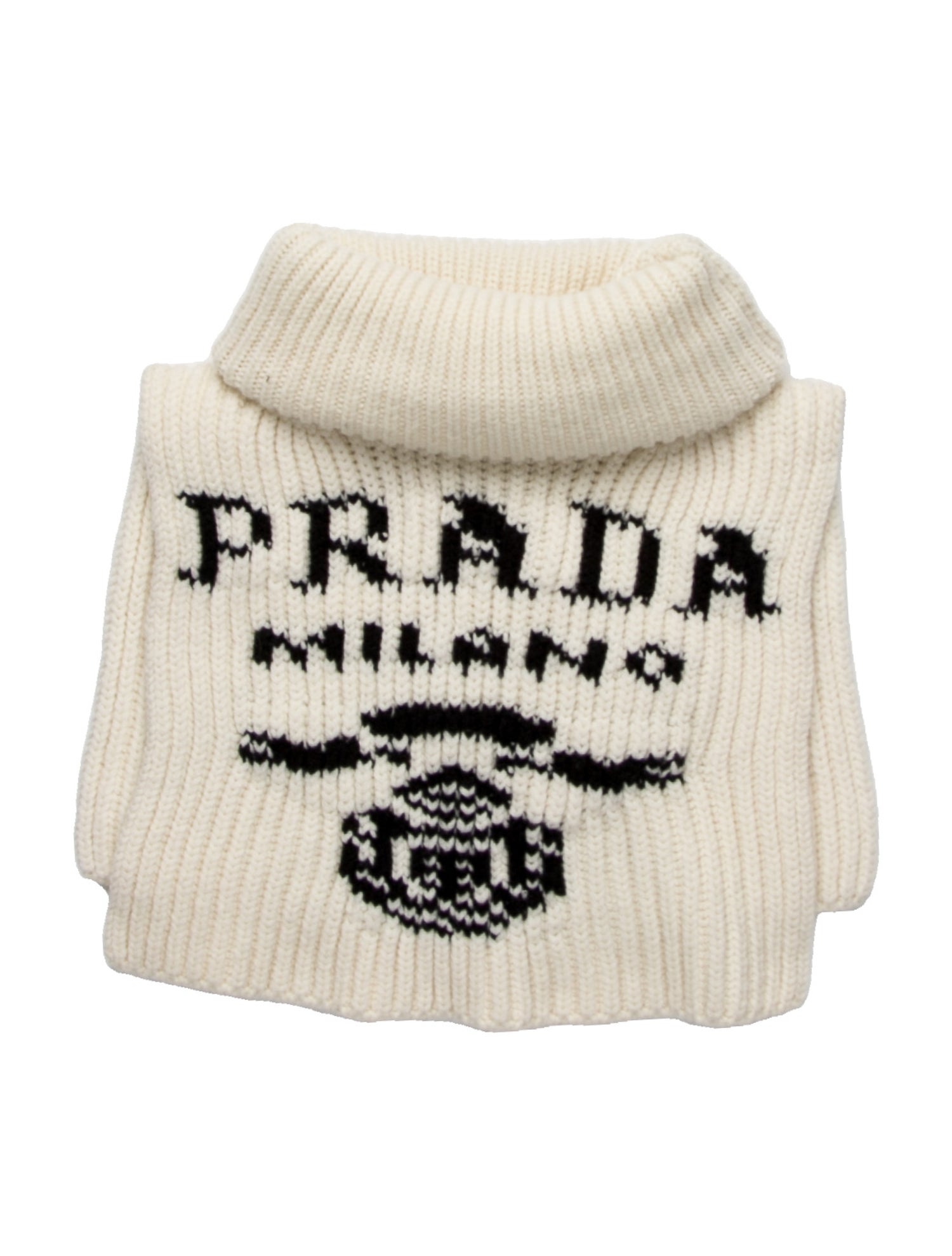 Prada Cashmere Printed Scarf w/ Tags