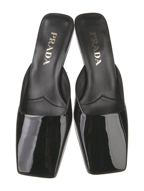 Prada Patent Leather Mules