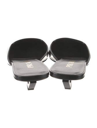 Prada Patent Leather Mules
