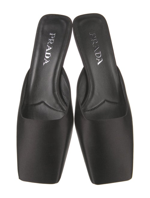 Prada Satin Mules