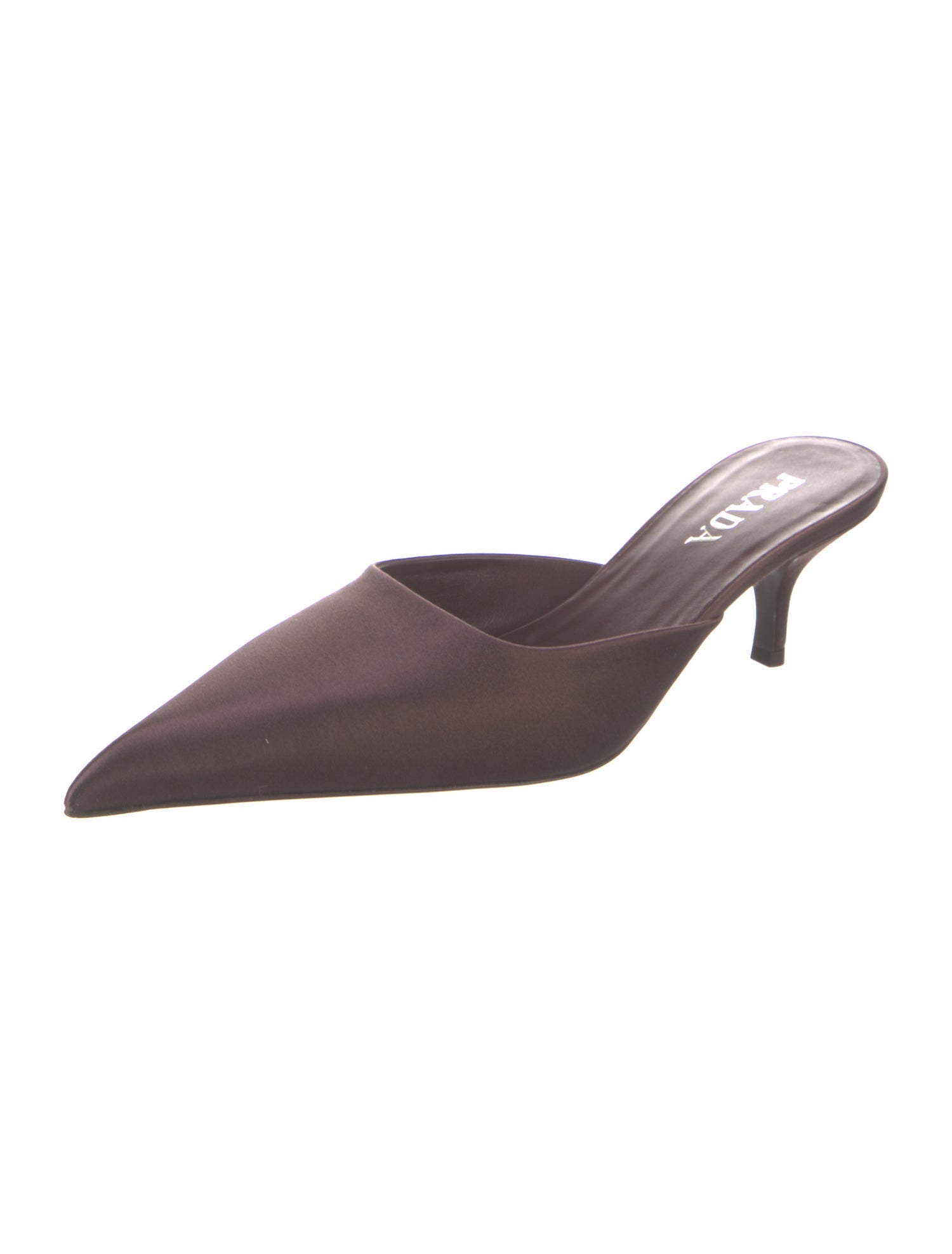 Prada Satin Mules
