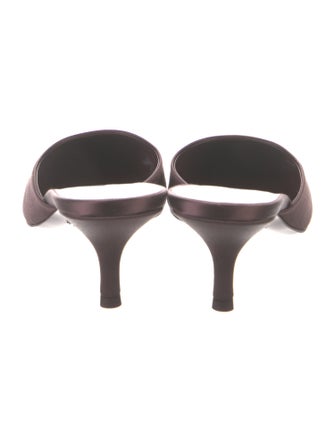 Prada Satin Mules