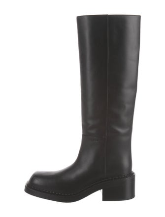 Prada Leather Riding Boots