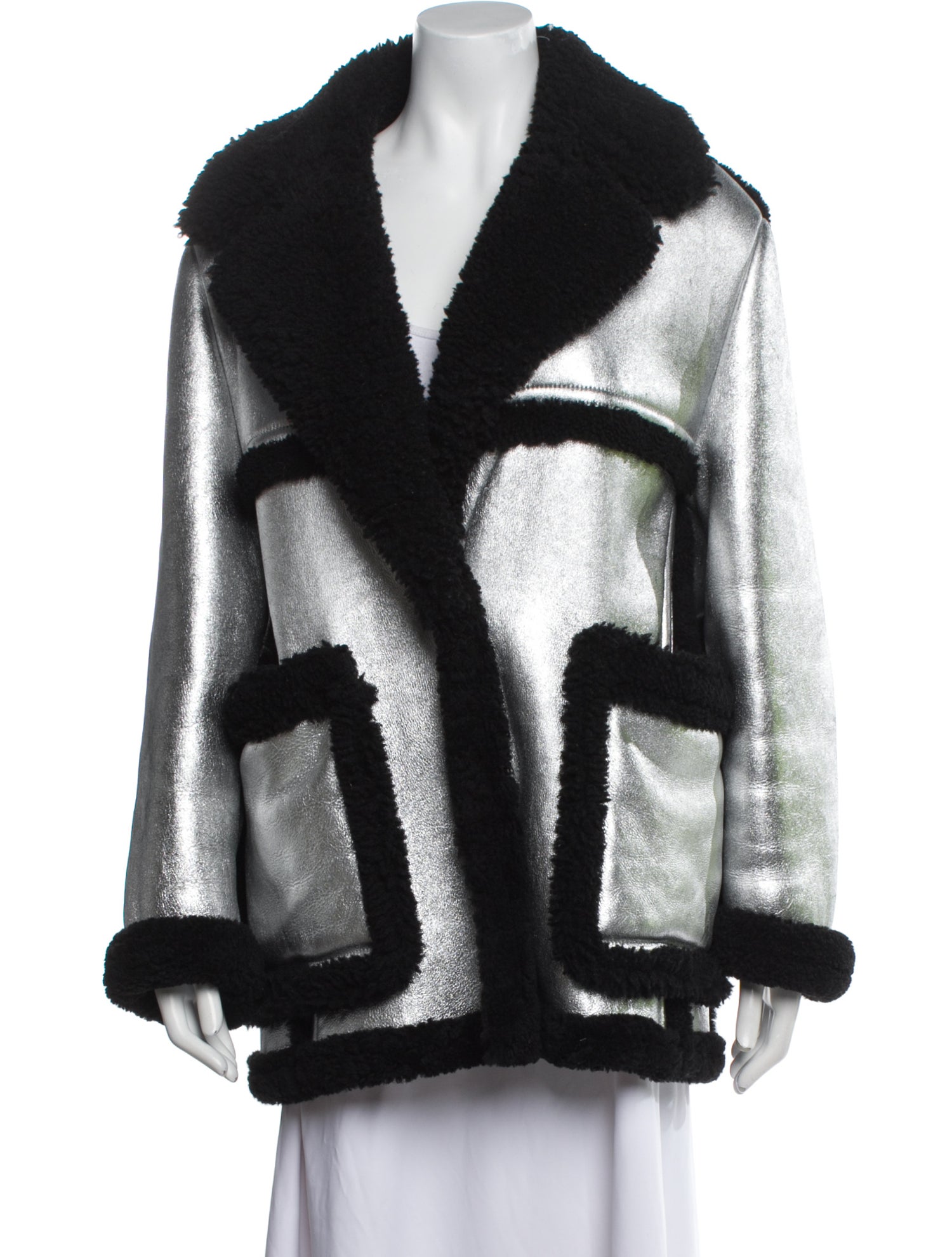 Prada 2014 Shearling Fur Coat