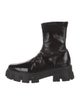 Prada Patent Leather Combat Boots