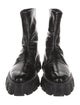 Prada Patent Leather Combat Boots