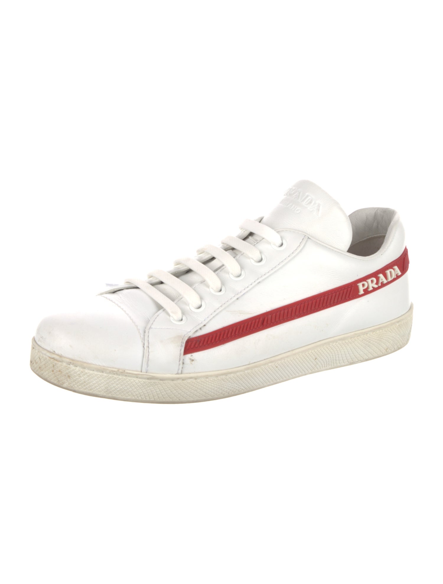 Prada Sport Leather Sneakers