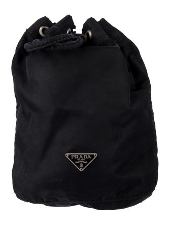 Prada Tessuto Drawstring Cosmetic Pouch
