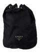 Prada Tessuto Drawstring Cosmetic Pouch