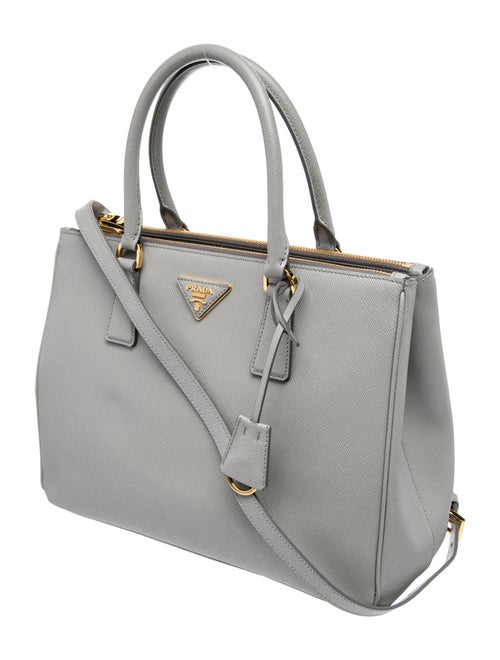 Prada Saffiano Leather Galleria Double Zip Medium