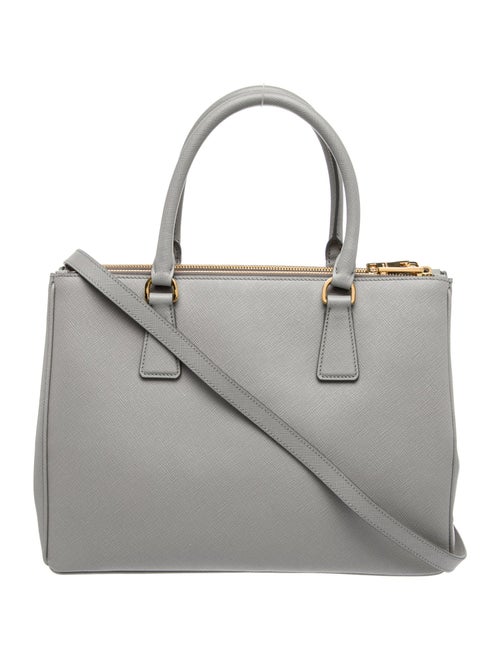 Prada Saffiano Leather Galleria Double Zip Medium