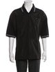 Prada 2024 Enameled Metal Triangle Polo Shirt