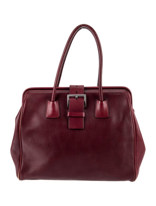 Prada Saffiano Leather Top Handle Bag