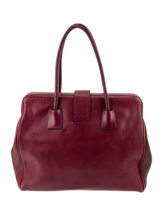 Prada Saffiano Leather Top Handle Bag
