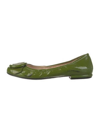 Prada Patent Leather Ballet Flats