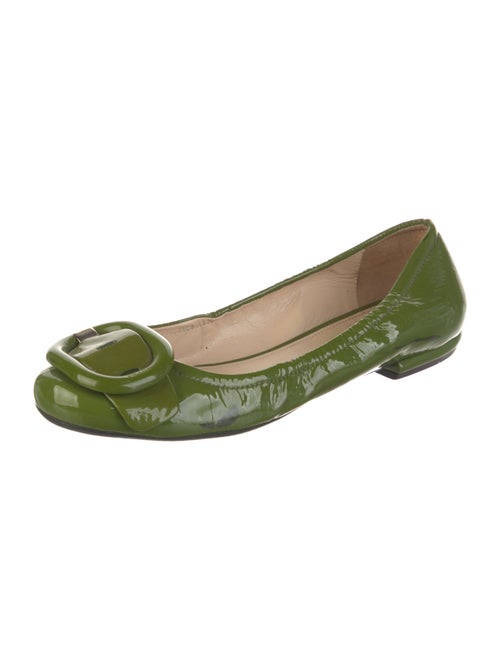 Prada Patent Leather Ballet Flats