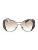 Prada Cat-Eye Gradient Sunglasses