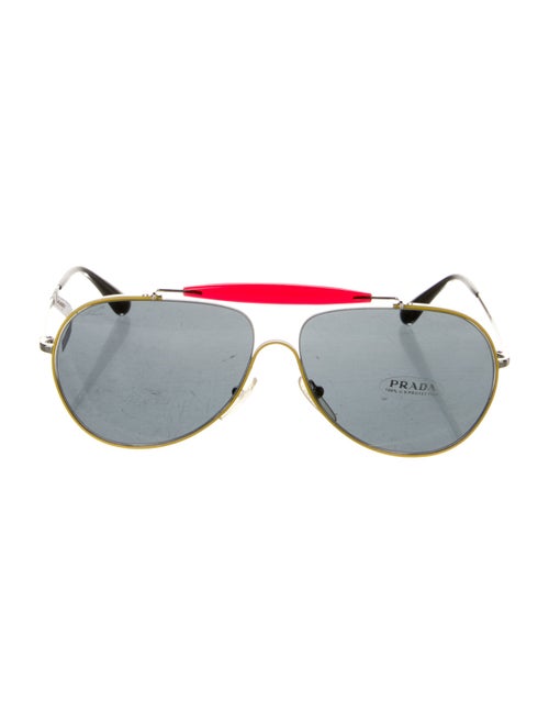 Prada Aviator Tinted Sunglasses